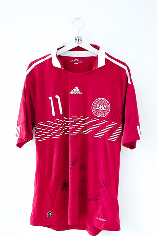 Danmark 2010 Hjemmebane #Bendtner 11 #Autografer Large 10/10