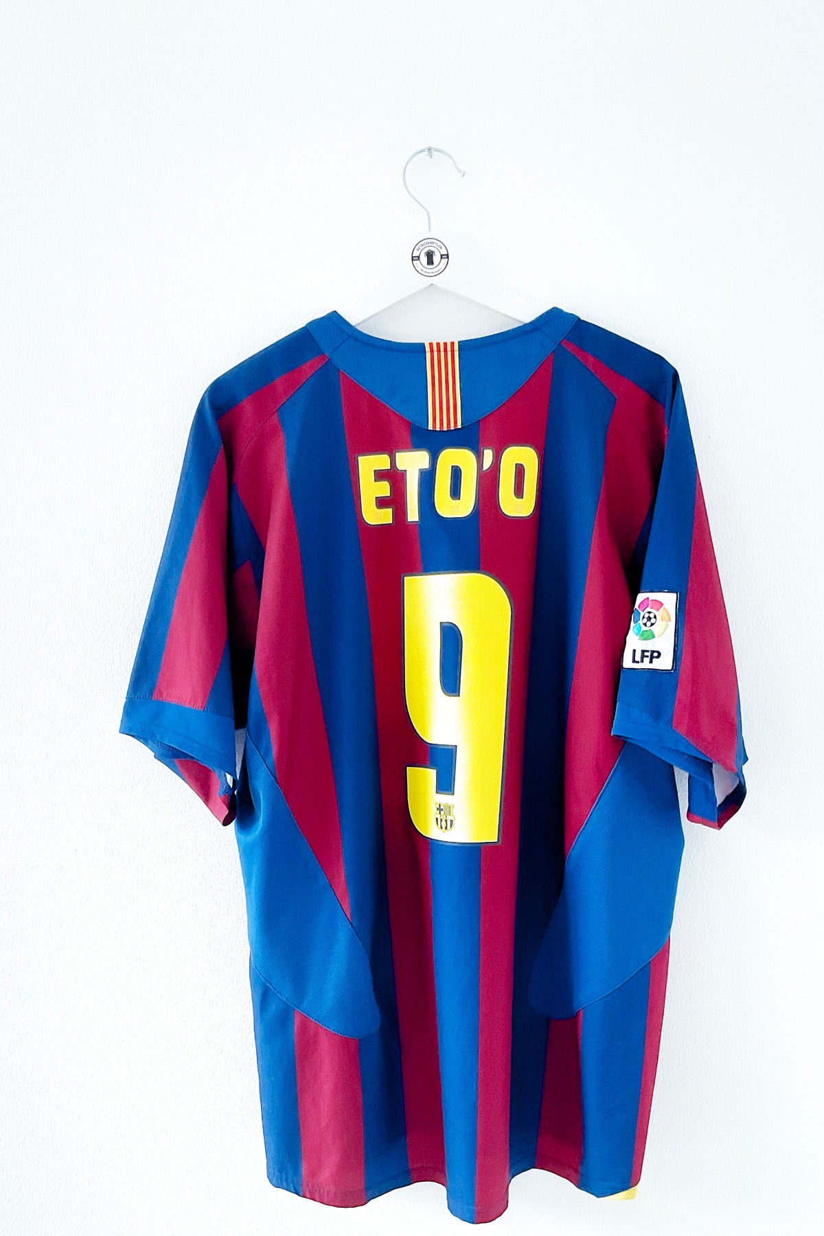 Barcelona 2005/2006 Hjemmebane #Eto'o 9 XL 8/10