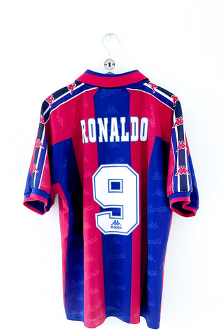 Barcelona 1995/1997 Hjemmebane #Ronaldo 9 XL 9/10