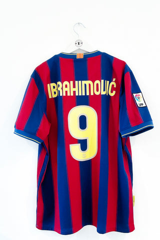 Barcelona 2009/2010 Hjemmebane #Ibrahimovic 9 XL 8/10