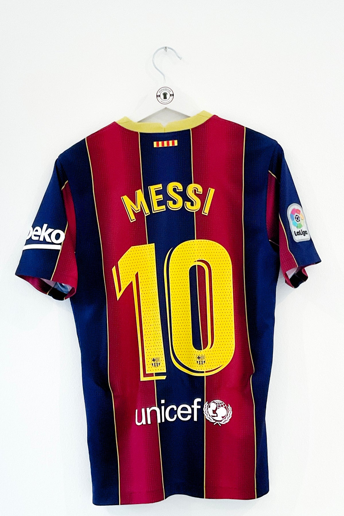 Barcelona 2020/2021 Hjemmebane #Messi 10 Small 8/10