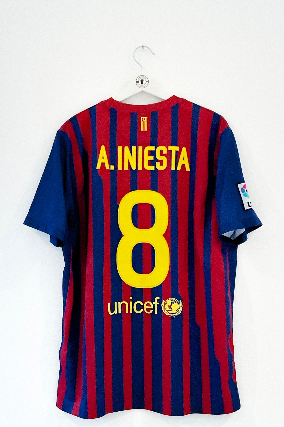 Barcelona 2011/2012 Hjemmebane #Iniesta 8 Large 9/10