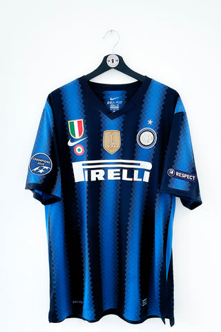 Inter Milan 2010/2011 Hjemmebane #Sneijder 10 XL 9/10