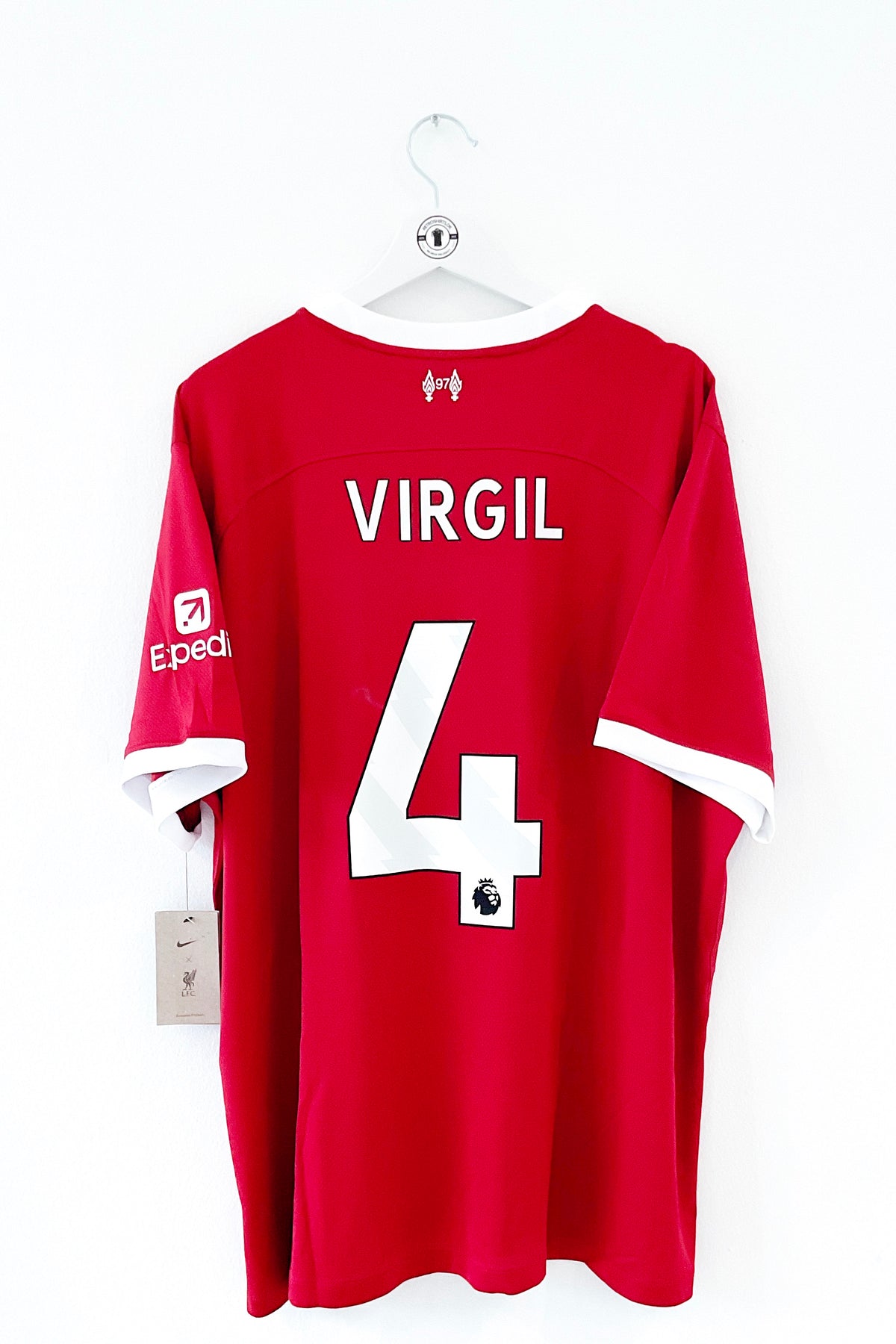 Liverpool 2023/2024 Hjemmebane #Virgil 4 XXL 10/10
