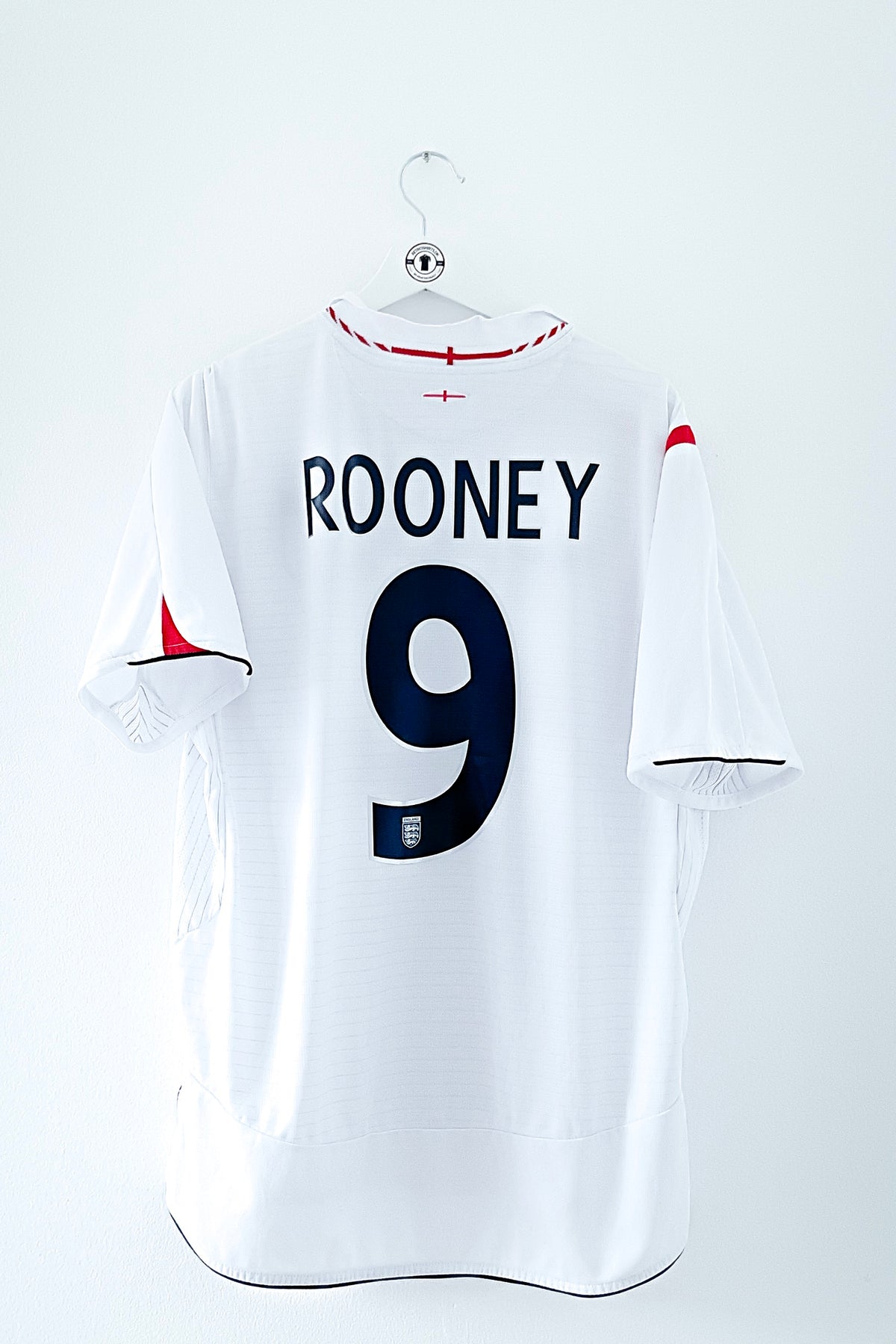 England 2008 Hjemmebane #Rooney 9 XL 8/10