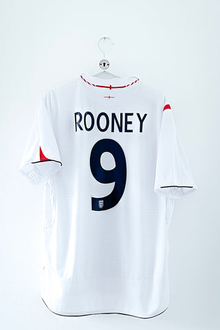 England 2008 Hjemmebane #Rooney 9 XL 8/10