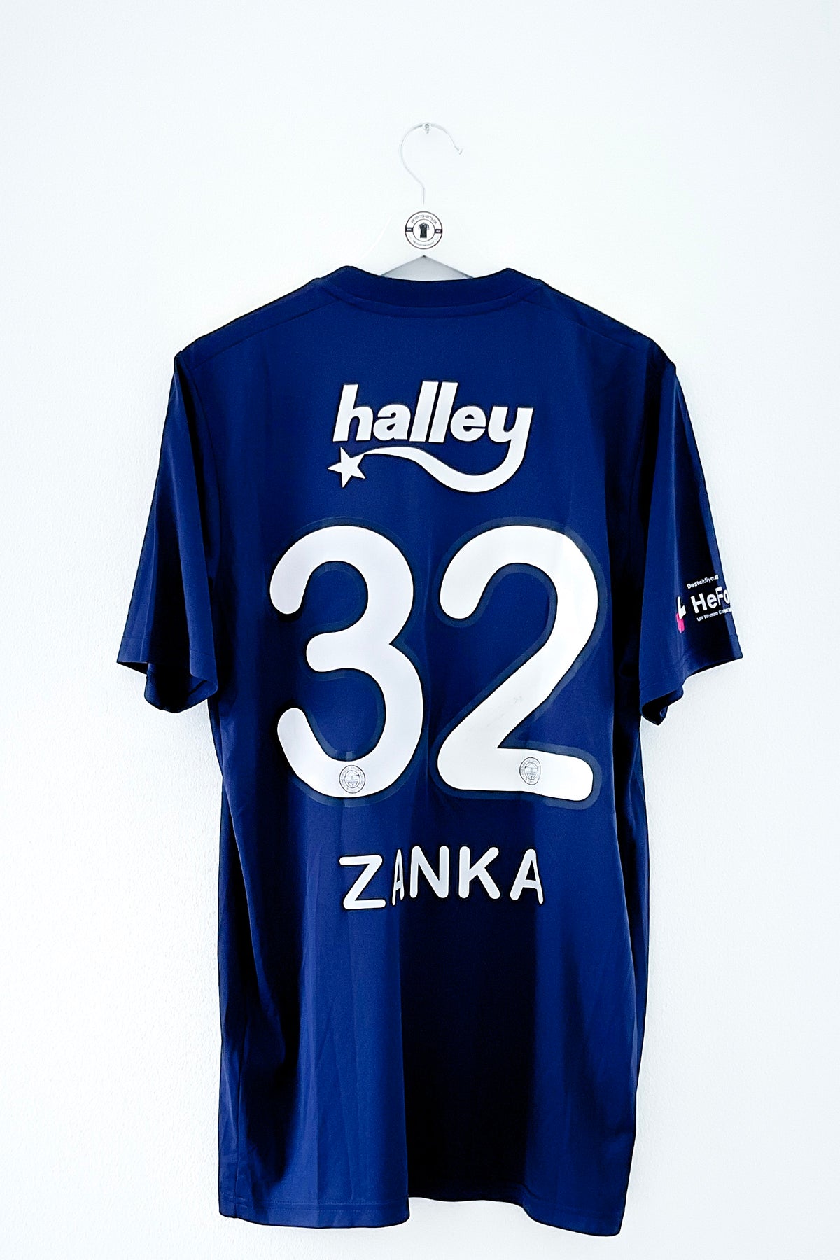 Fenerbahce 2019/2020 Hjemmebane #Zanka 32 #Autograf Large 9/10