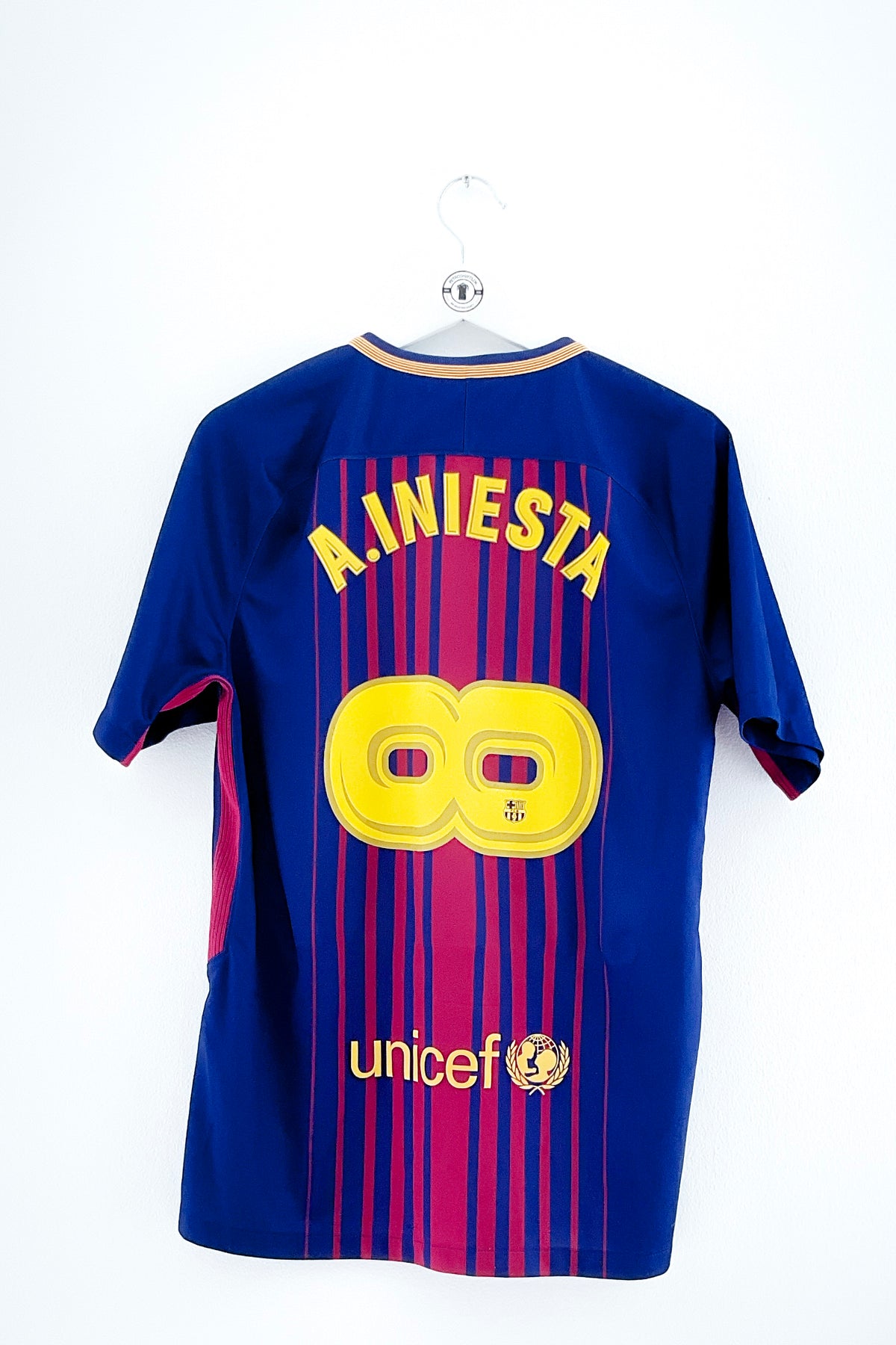 Barcelona 2017/2018 Hjemmebane #Iniesta 8 Medium 9/10