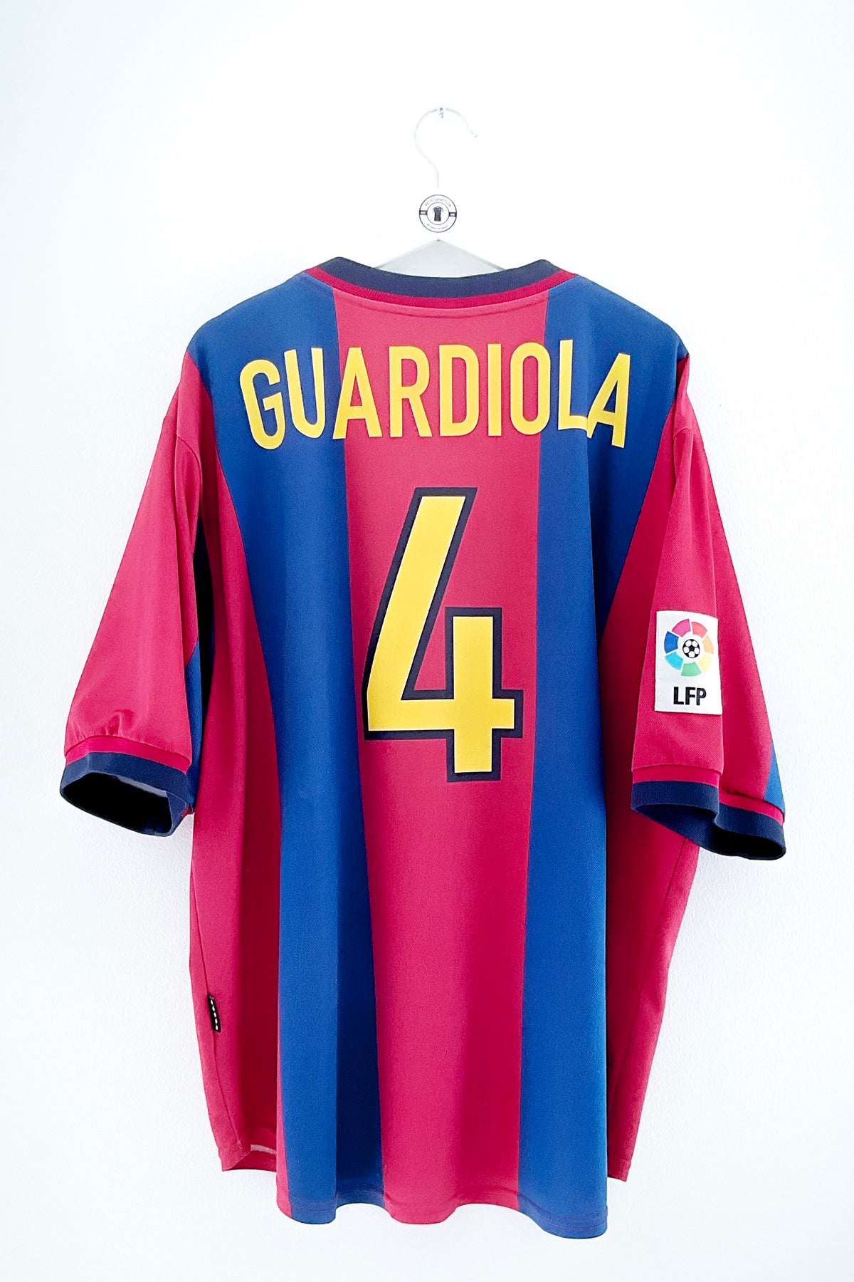 Barcelona 1998/1999 Hjemmebane #Guardiola 4 XXL 8/10
