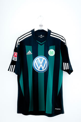 Wolfsburg 2010/2011 Udebane #Kjær 34 #Match Issued Large 9/10