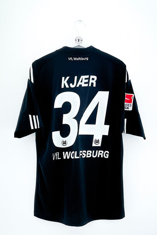 Wolfsburg 2010/2011 Udebane #Kjær 34 #Match Issued Large 9/10