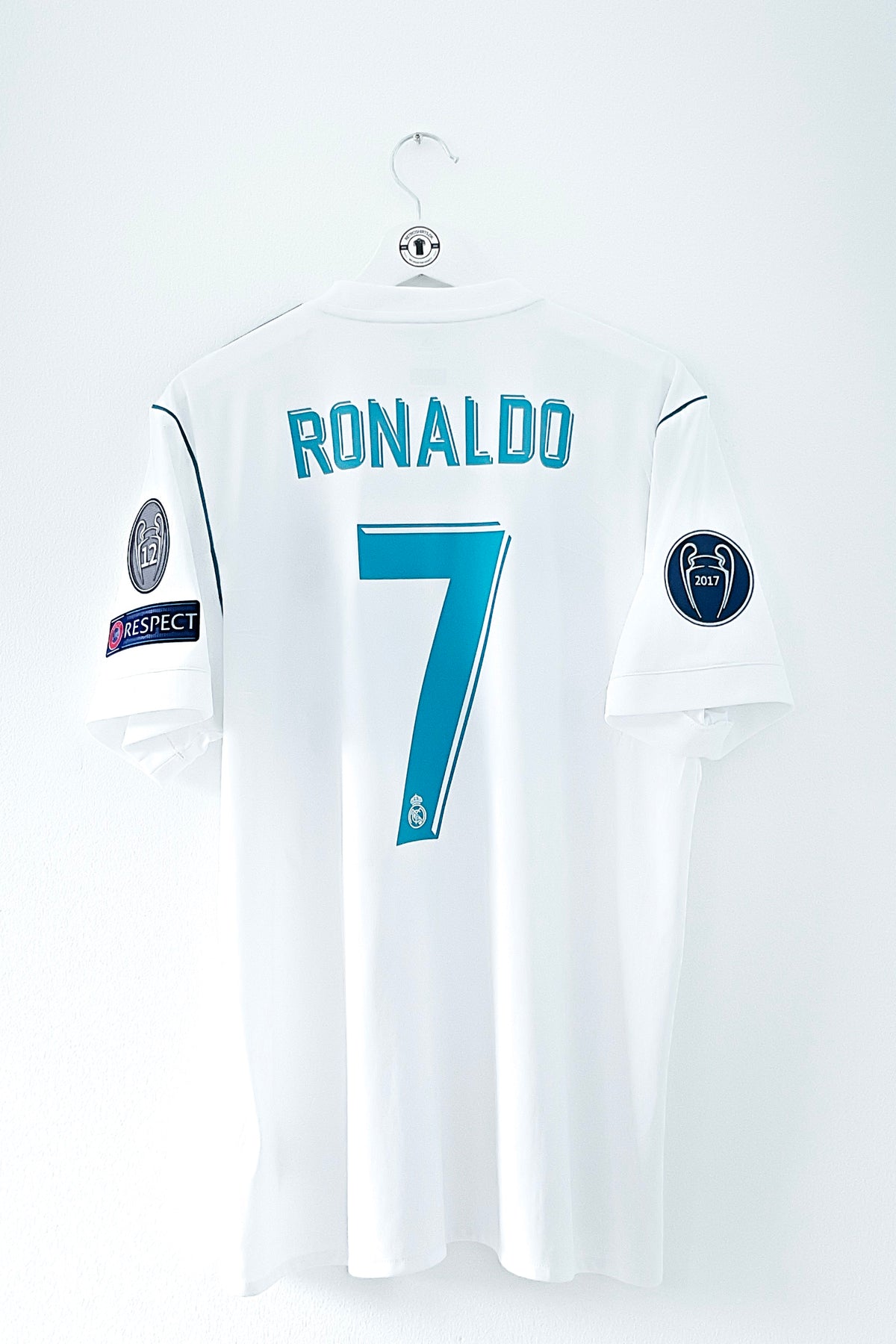 Real Madrid 2017/2018 Hjemmebane #Ronaldo 7 Large 9/10