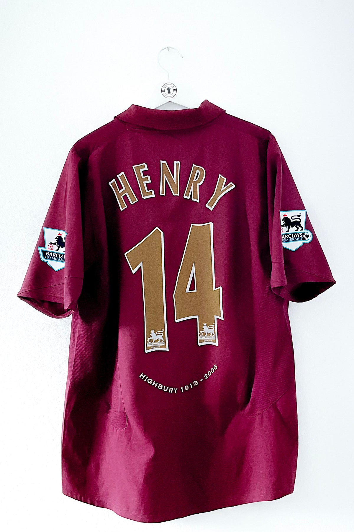 Arsenal 2005/2006 Hjemmebane #Henry 14 Large 8/10