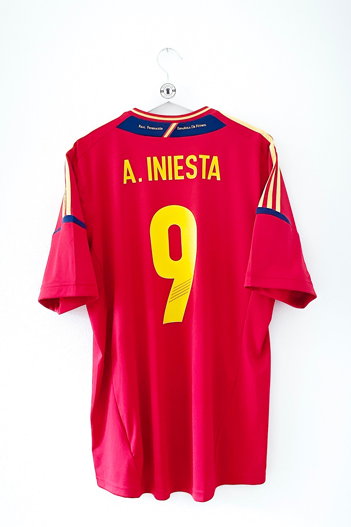 Spanien 2012 Hjemmebane #Iniesta 6 XL 9/10