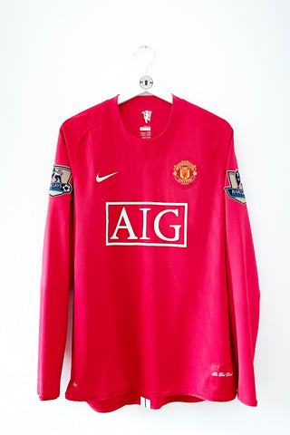 Manchester United 2007/2009 Hjemmebane #Ronaldo 7 Large 9/10