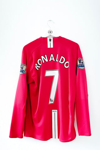 Manchester United 2007/2009 Hjemmebane #Ronaldo 7 Large 9/10