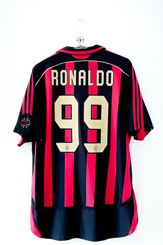 AC Milan 2006/2007 Hjemmebane #Ronaldo XL 9/10