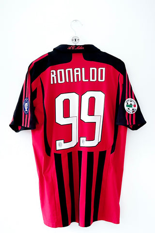 AC Milan 2007/2008 Hjemmebane #Ronaldo 99 Medium 9/10