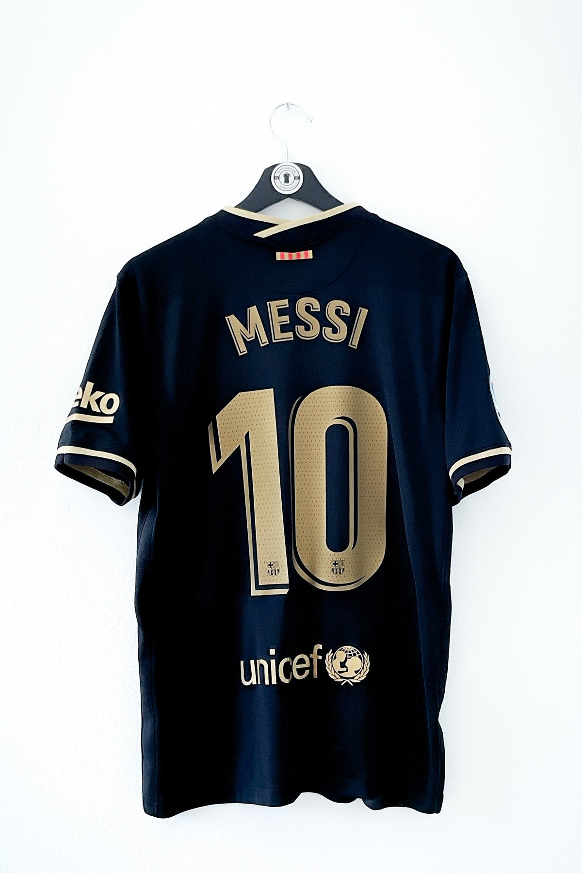 Barcelona 2020/2021 Udebanetrøje #Messi 10 Medium 9/10