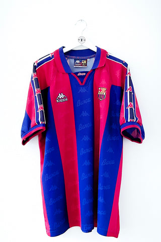 Barcelona 1995/1997 Hjemmebanetrøje #Ronaldo 9 XL 8/10