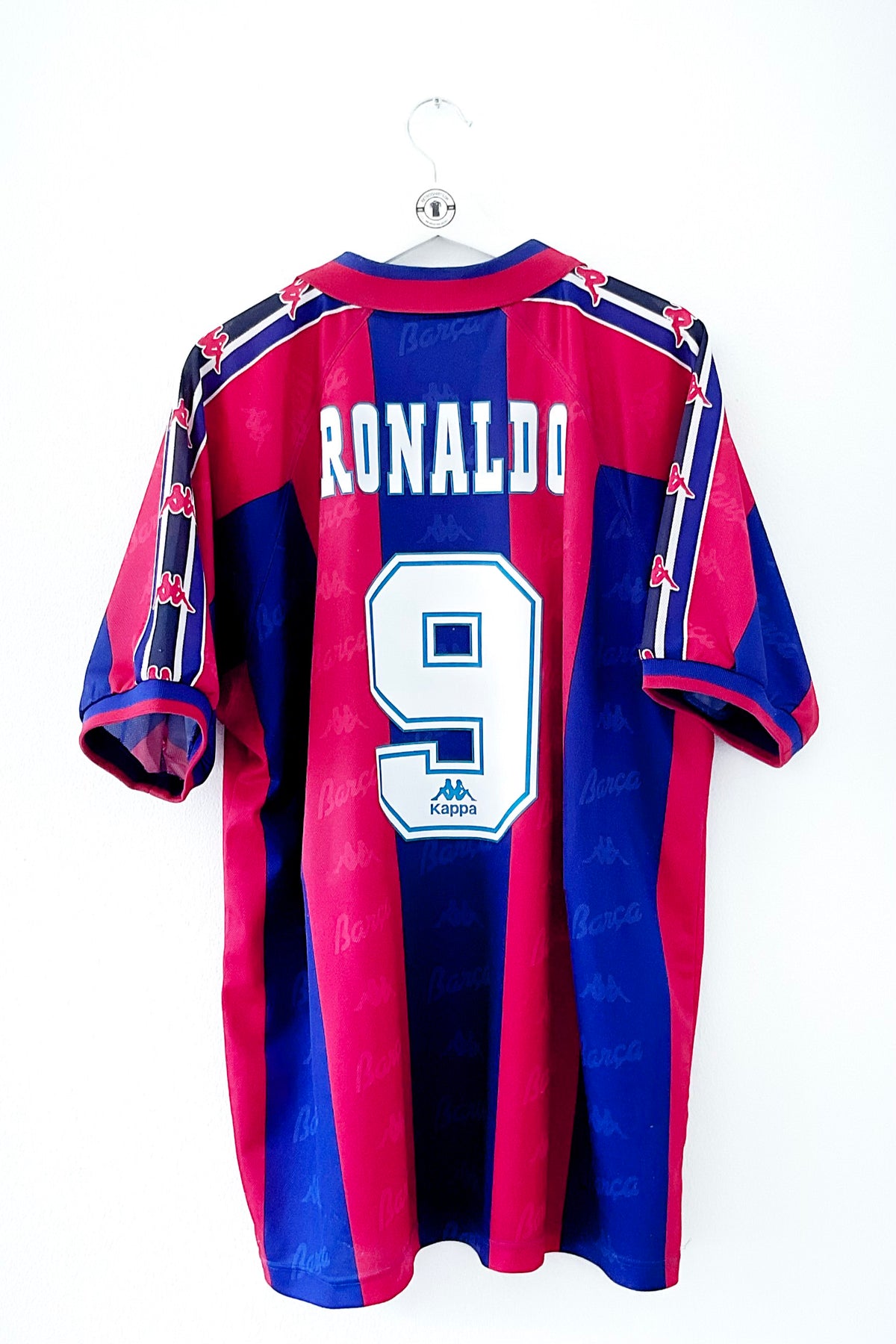 Barcelona 1995/1997 Hjemmebanetrøje #Ronaldo 9 XL 8/10