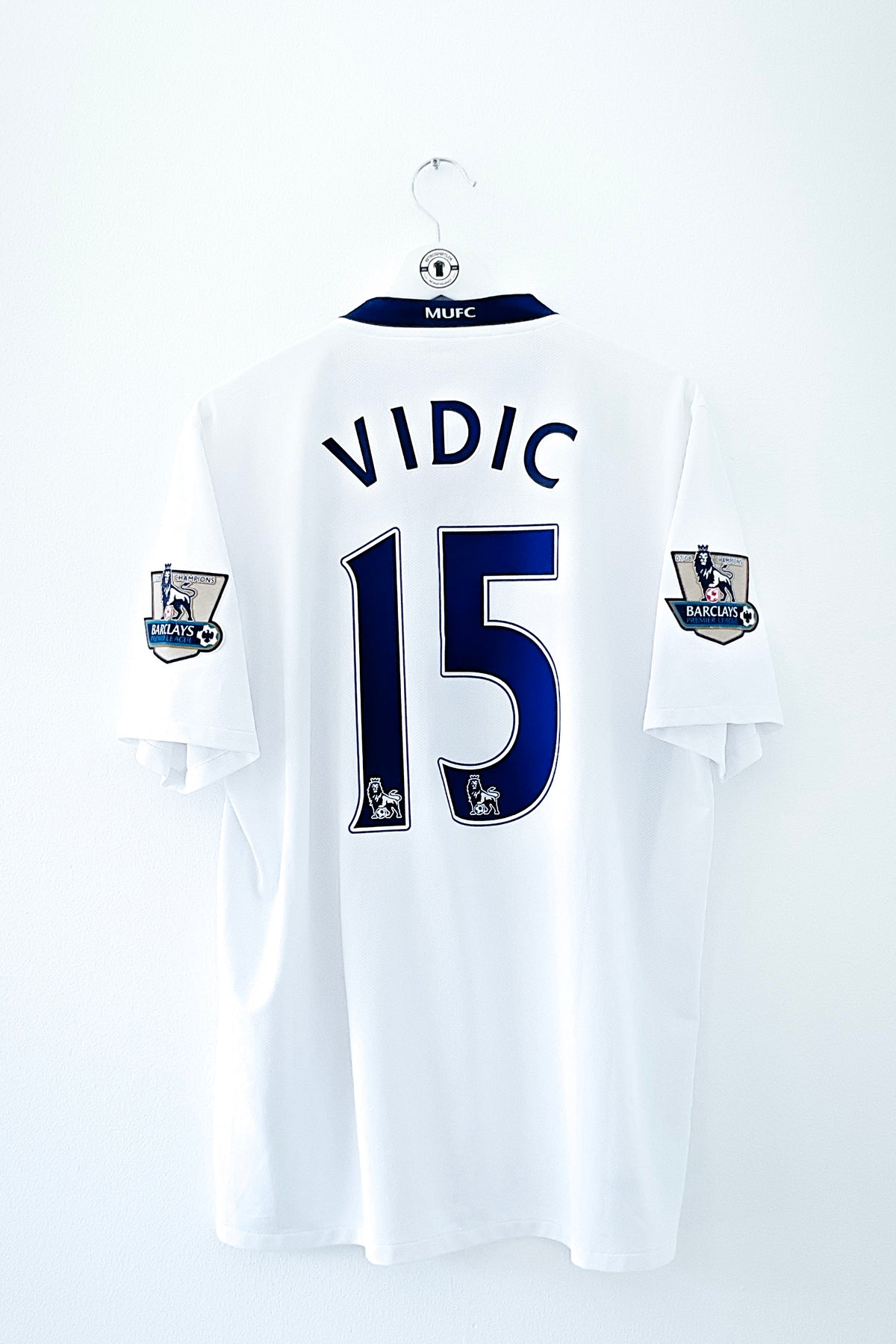 Manchester United 2008/2009 Udebane #Vidic 15 Large 8/10