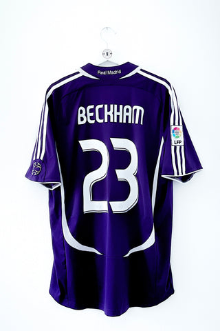 Real Madrid 2006/2007 3.Trøje #Beckham Large 9/10