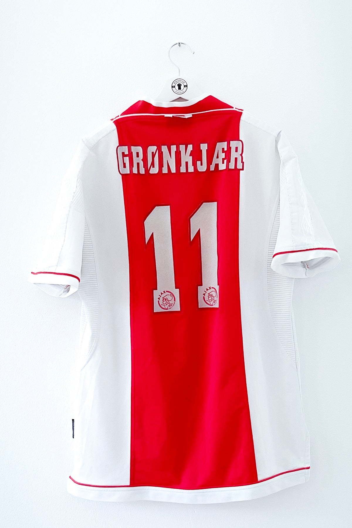 Ajax 1999/2000 Hjemmebane #Grønkjær 11 Large 8/10