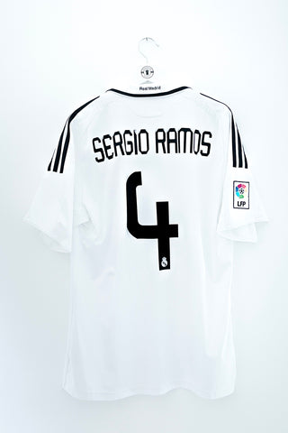Real Madrid 2008/2009 Hjemmebane #Sergio Ramos 5 Large 8/10