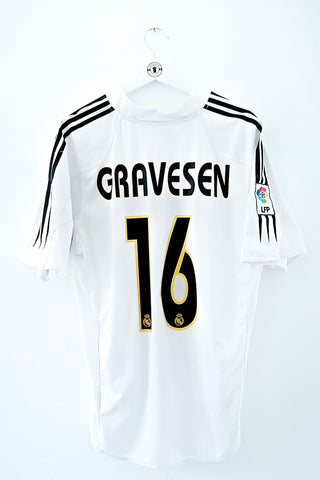Real Madrid 2004/2005 Hjemmebanetrøje #Gravesen 16 XL 8/10