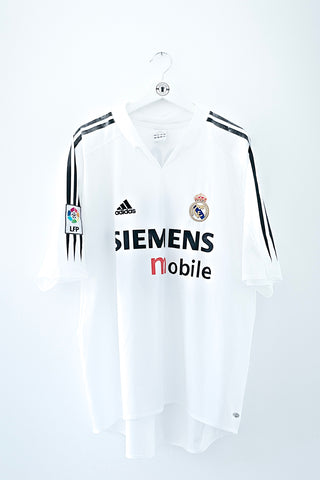 Real Madrid 2004/2005 Hjemmebanetrøje #Zidane 5 Large 8/10