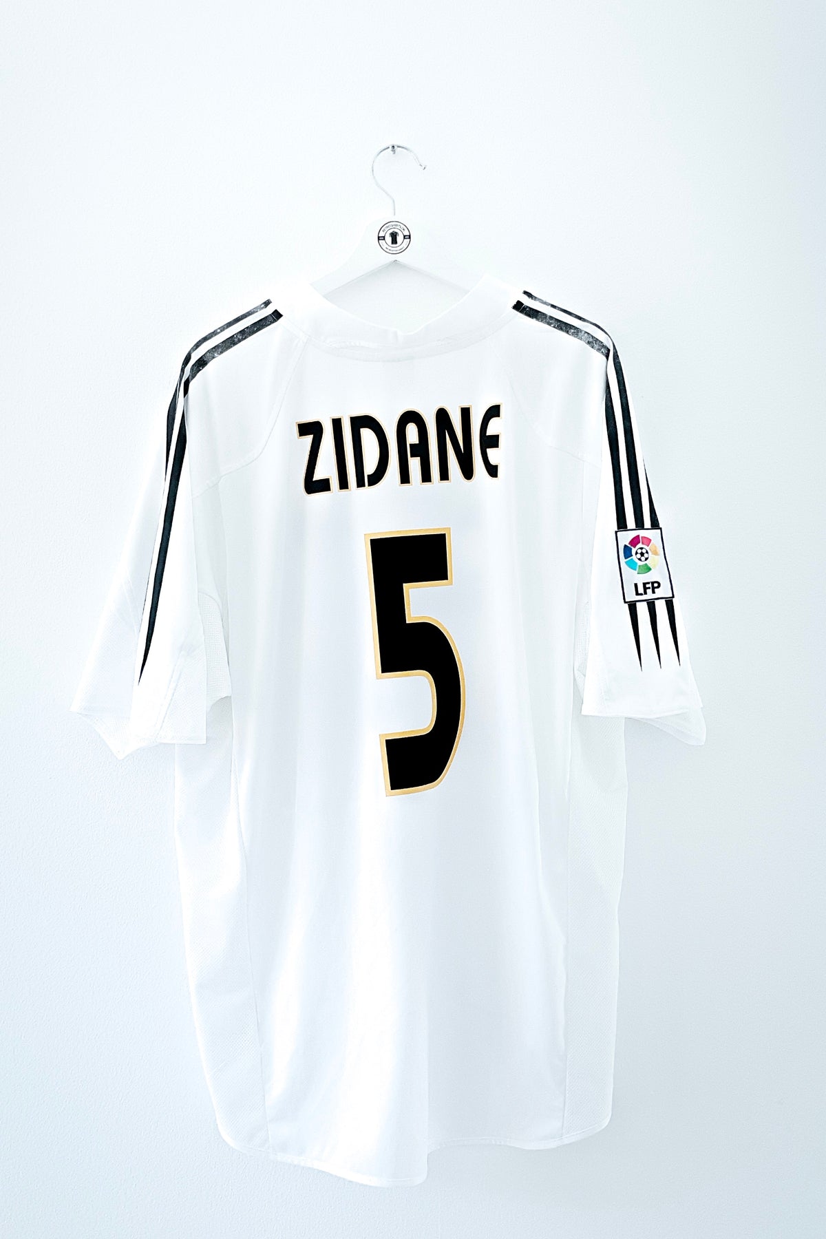 Real Madrid 2004/2005 Hjemmebanetrøje #Zidane 5 Large 8/10