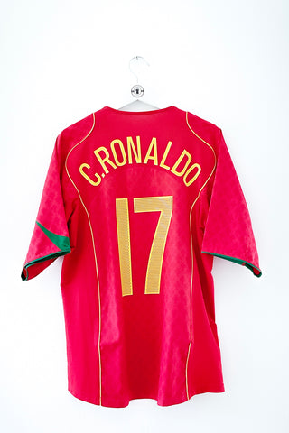 Portugal 2004 Hjemmebane #Ronaldo 17 Large 9/10