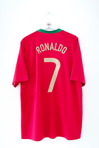 Portugal 2008 Hjemmebane #Ronaldo 7 Large 9/10
