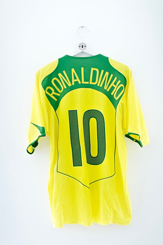 Brasilien 2004 Hjemmebane #Ronaldinho 10 Large 8/10