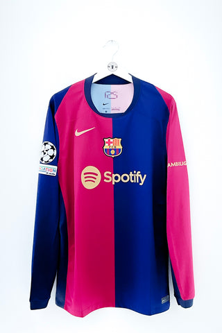 Barcelona 2024/2025 Hjemmebane #Lamine Yamal 19 Large 10/10