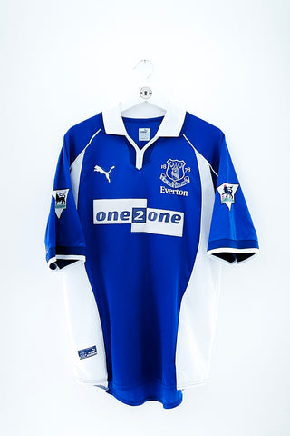 Everton 2000/2002 Hjemmebane #Gravesen 16 Medium 9/10