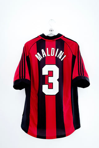 AC Milan 1998/1999 Hjemmebane #Maldini 3 Large 8/10