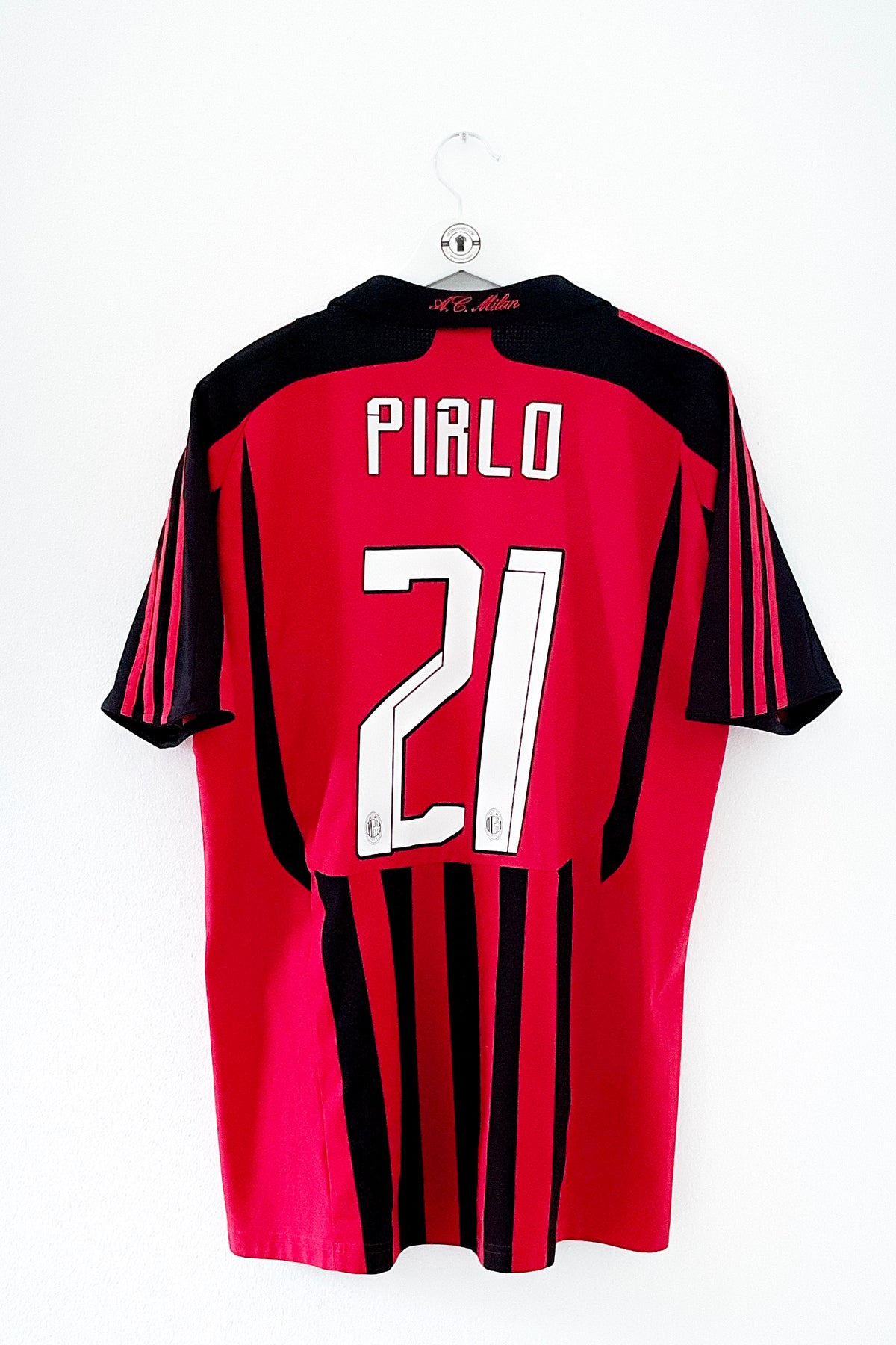 AC Milan 2007/2008 Hjemmebane #Pirlo 21 Medium 9/10