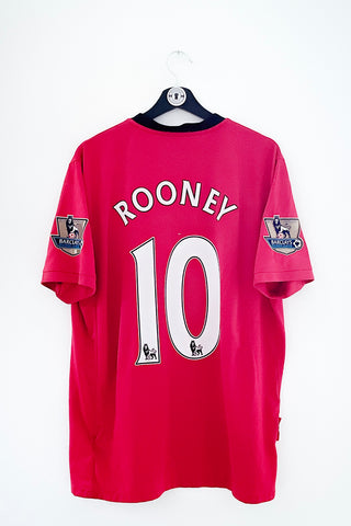Manchester United 2009/2010 Hjemmebane #Rooney 10 XL 8/10