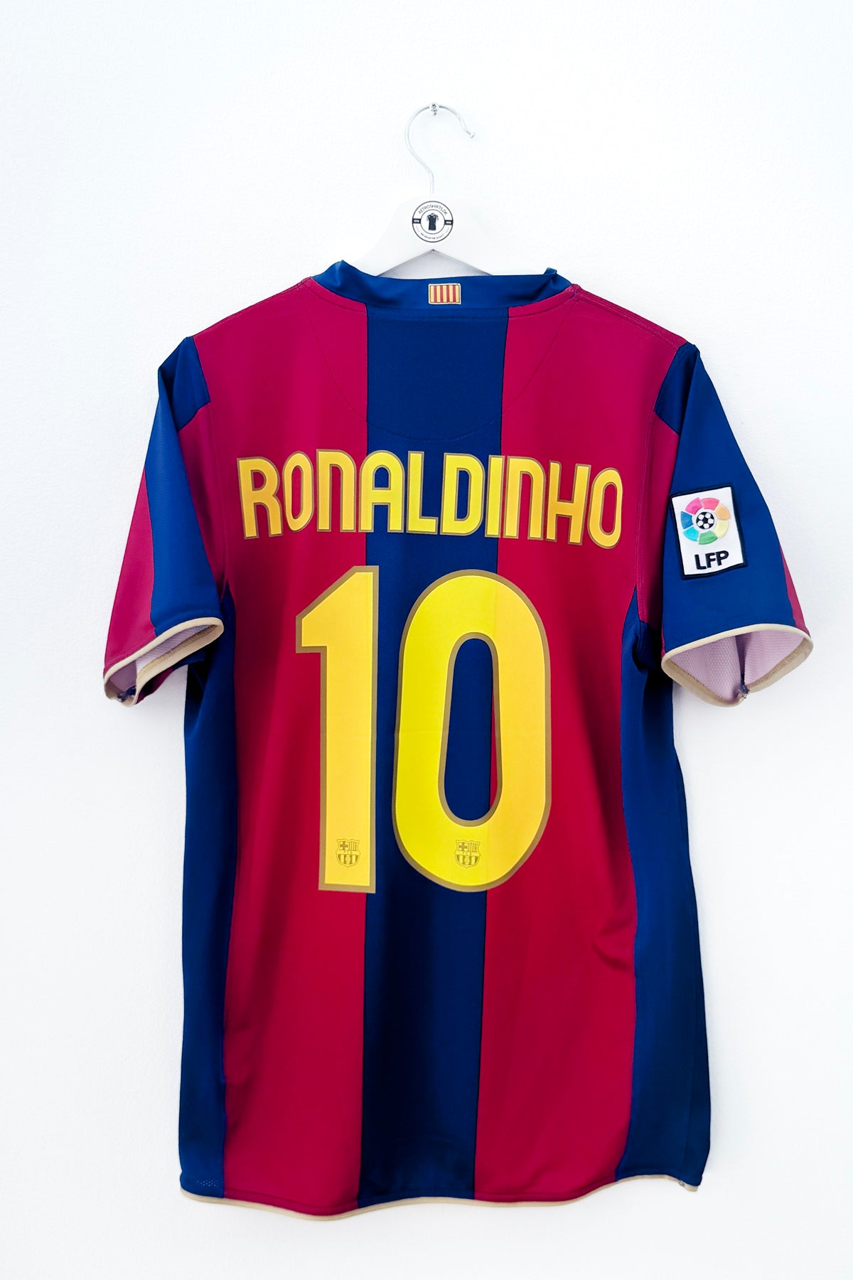 Barcelona 2007/2008 Hjemmebane #Ronaldinho 10 Small 8/10