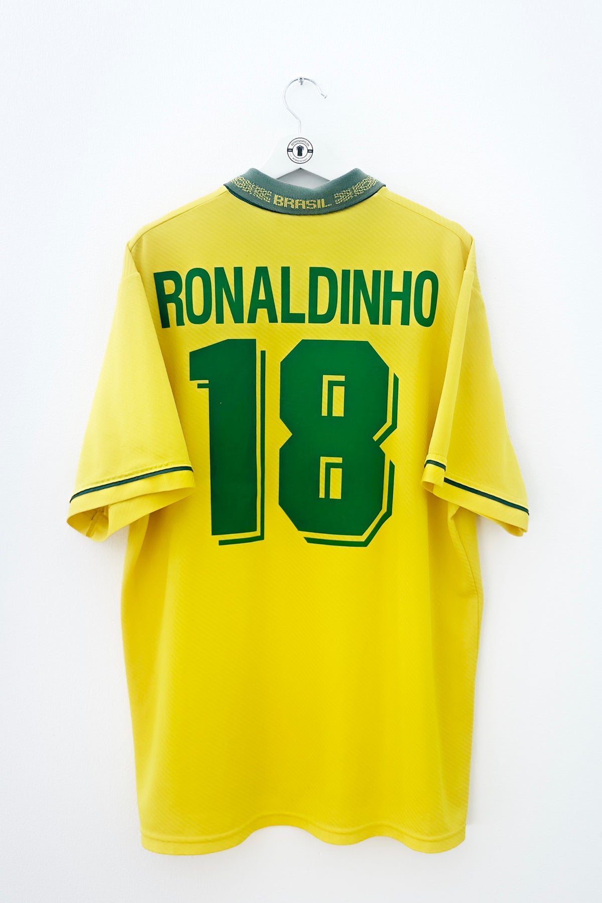 Brasilien 1993 Hjemmebane #Ronaldinho 18 XL 7/10