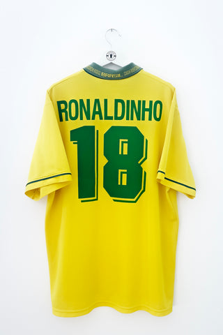 Brasilien 1993 Hjemmebane #Ronaldinho 18 XL 7/10