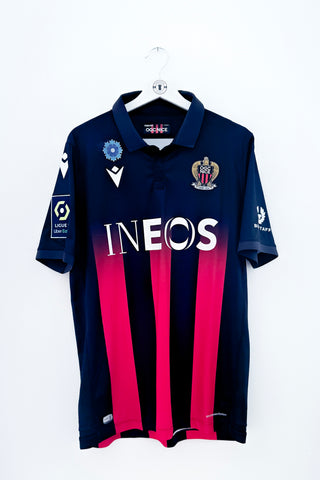 Nice 2020/2021 Special Veteran #Dolberg 9 #Matchworn #Autograf Large 9/10