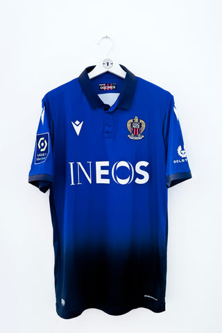 Nice 2020/2021 3.Trøje #Dolberg 9 #Autograf #Match Issued/Matchworn Large 9/10