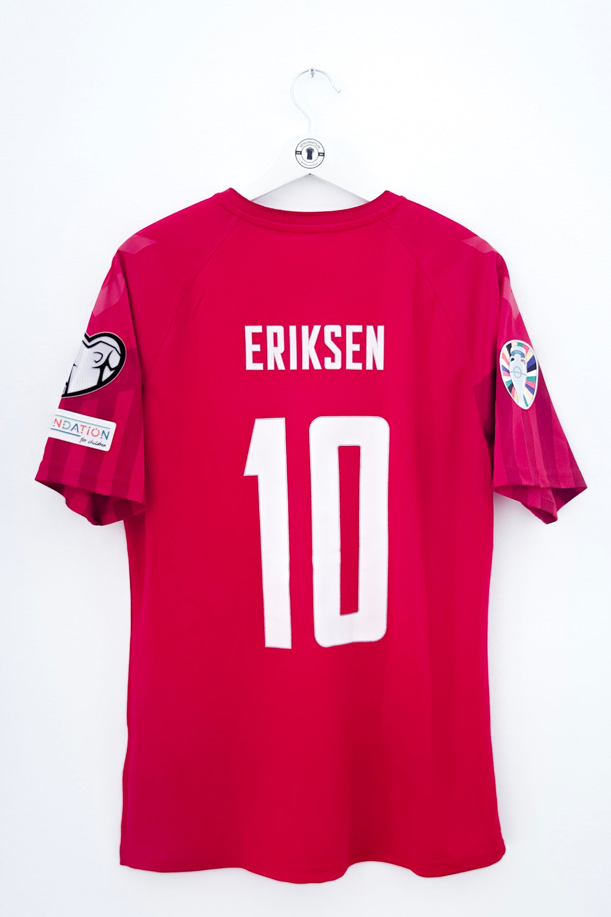 Danmark VM 2022 Hjemmebane #Eriksen 10 #Matchworn Large 9/10