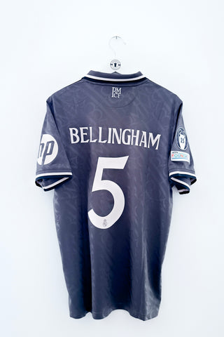 Real Madrid 2024/2025 3.Trøje #Bellingham 5 Large 10/10