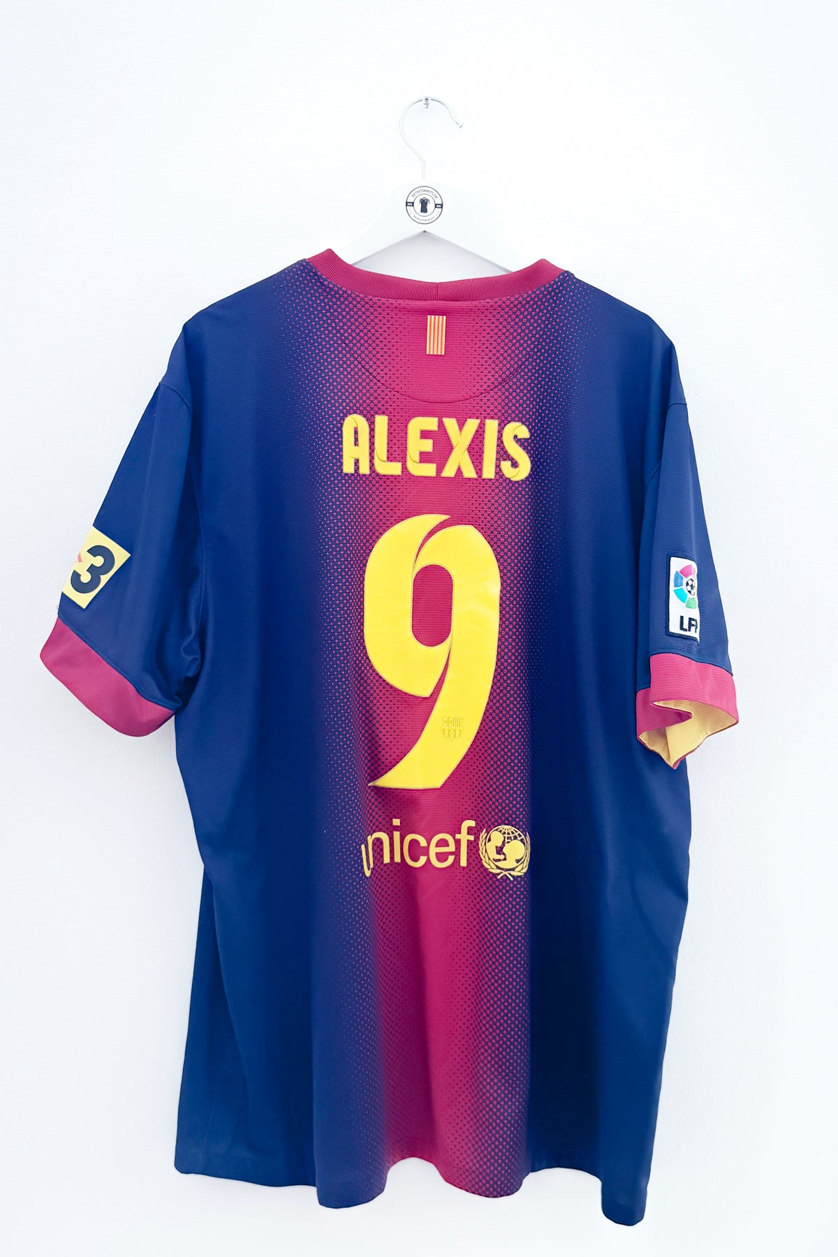 Barcelona 2012/2013 Hjemmebane #Alexis Sanchez 9 XXL 8/10