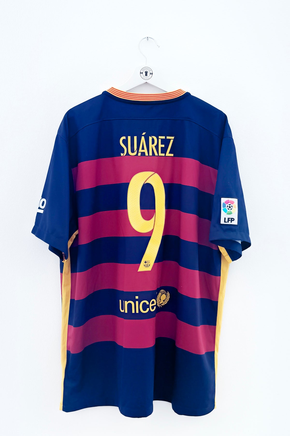 Barcelona 2015/2016 Hjemmebane #Suarez 9 XXL 7/10