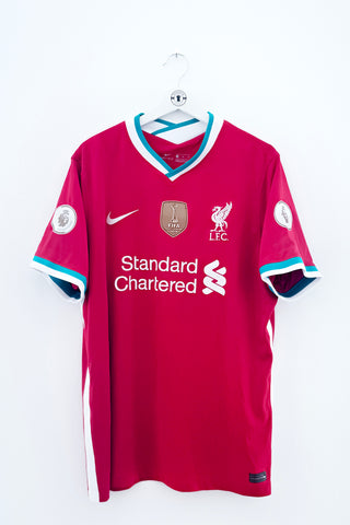 Liverpool 2020/2021 Hjemmebane #Virgil 4 XL 9/10